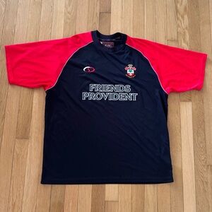 Rare Southampton FC 2001 Football Jersey Away Black English Championship 46/48